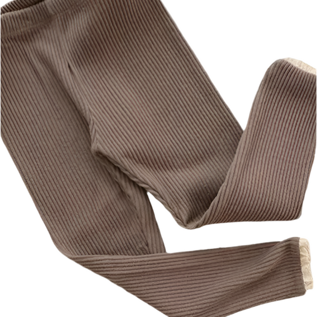 Organic Cotton Ruffle Leggings