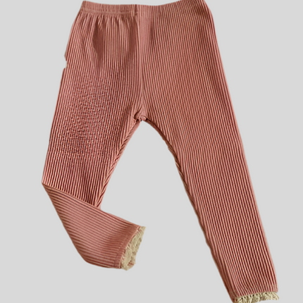 Organic Cotton Ruffle Leggings