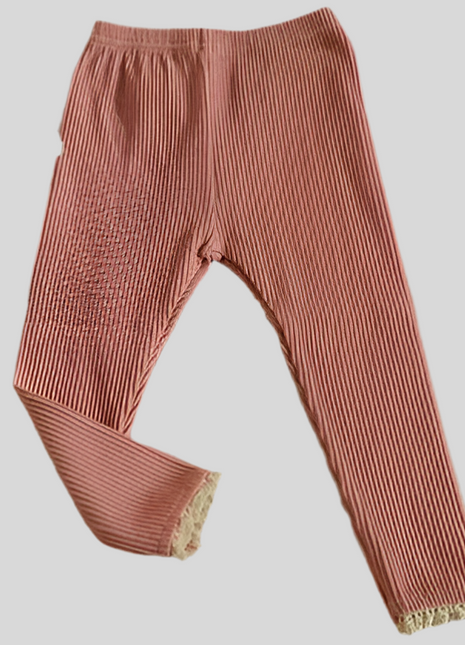 Organic Cotton Ruffle Leggings