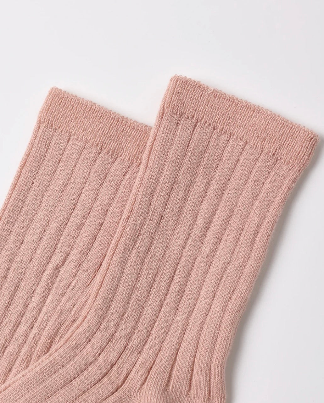 Quincy Mae Socks Set || Natural, Dusty Rose