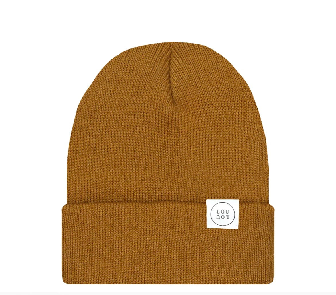 Lou Lou & Company Beanie - Camel Brown