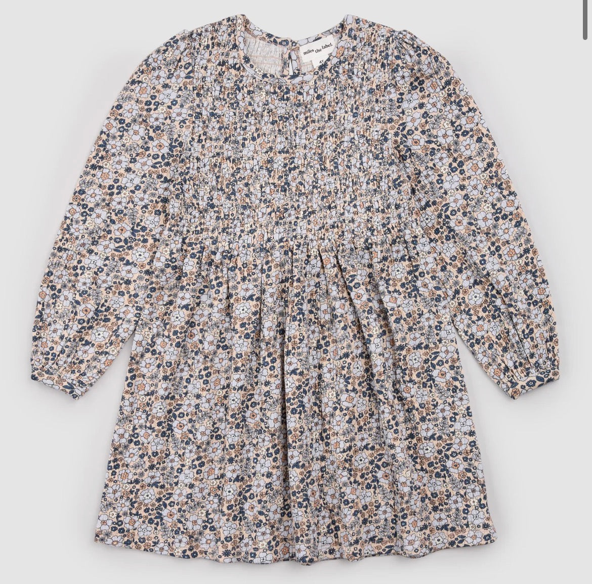 Miles The Label Vintage Floral Knit Dress