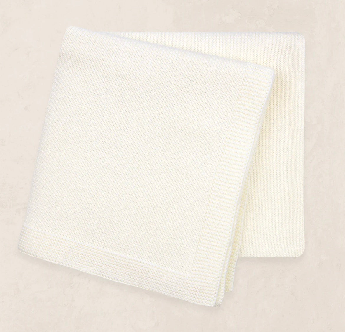Lou Lou & Company Knit Blanket - Ivory 