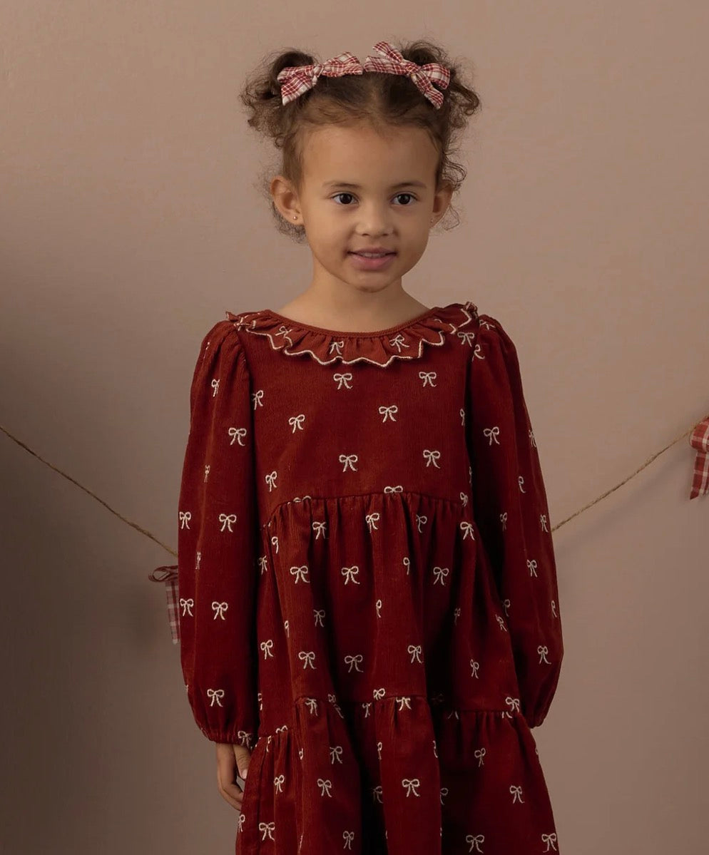 Model Wearing Rylee & Cru Fran Dress || Bows
