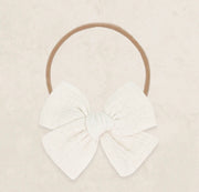 Lou Lou & Company Adventure Bow Headband - Oat
