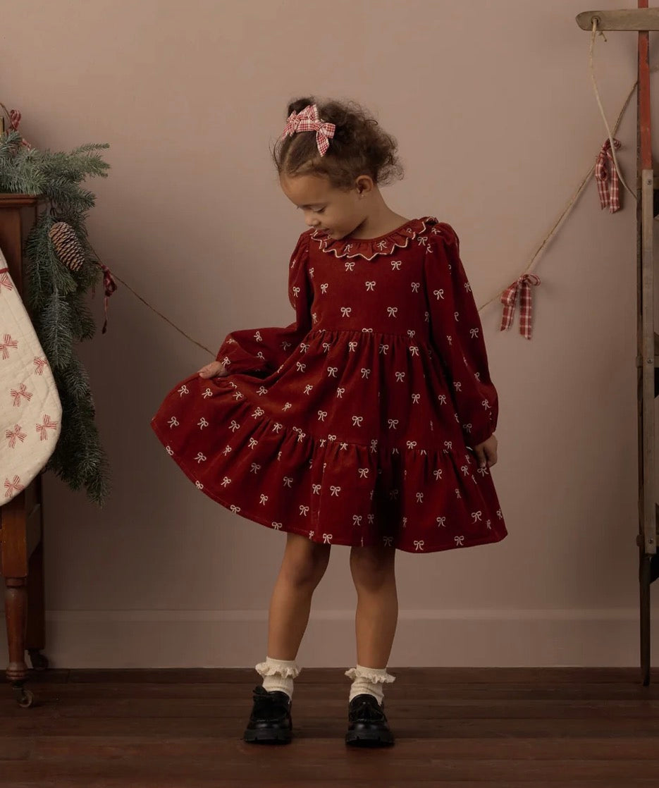 Model Wearing Rylee & Cru Fran Dress || Bows