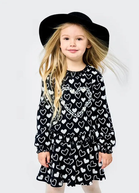 Heart Print Skirt