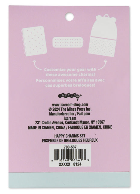 IScream Happy Charms Set Back