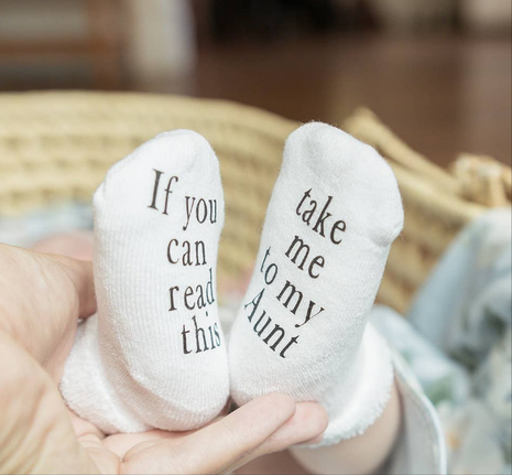 Dorothy's Reason Take Me To My Aunt Baby Socks | Baby Items | Baby