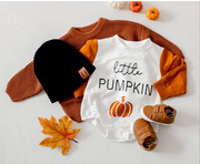 Bodoke Kids Boutique Little Pumpkin Sweatshirt Romper