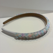 Bari Lynn Pastel Rose Charm Headband