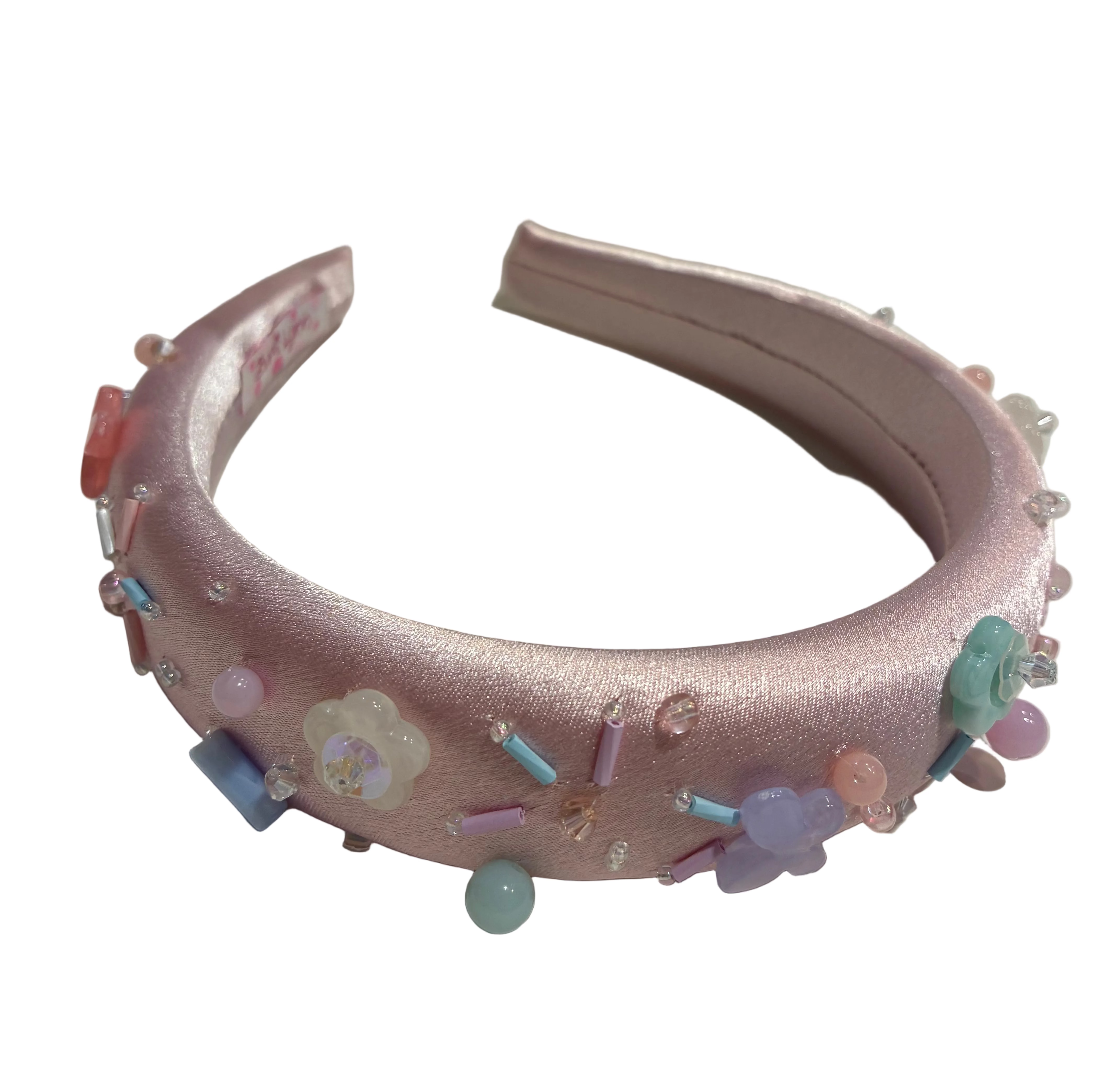 Bari Lynn Cat Eye Shimmer Charm Headband