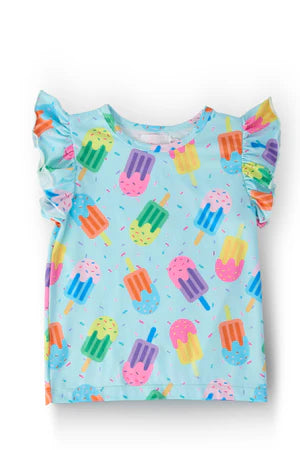 Mila & Rose Sweet Treat Ruffle Tee