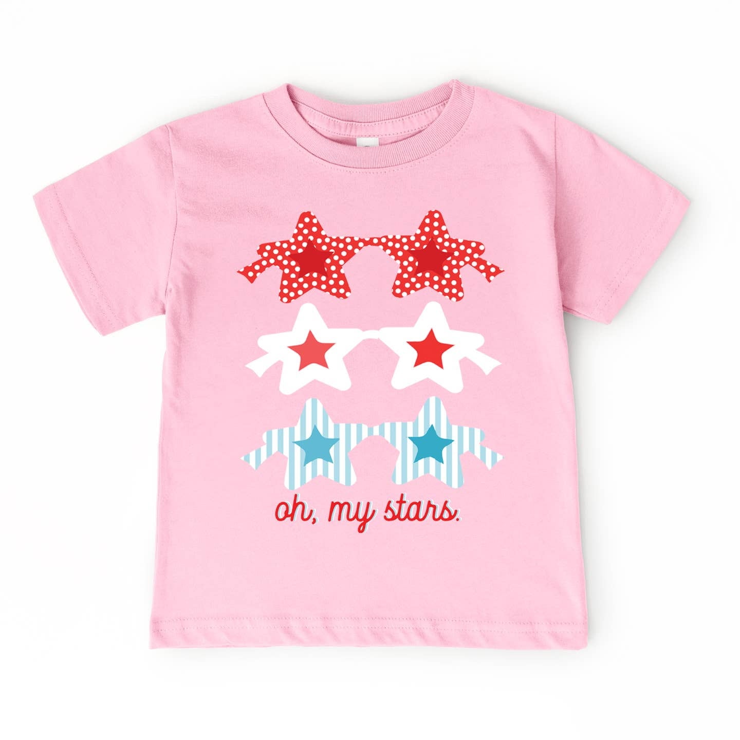 Holland Ave Patriotic Sunnies | Girls 4th of July Tee