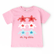 Holland Ave Patriotic Sunnies | Girls 4th of July Tee