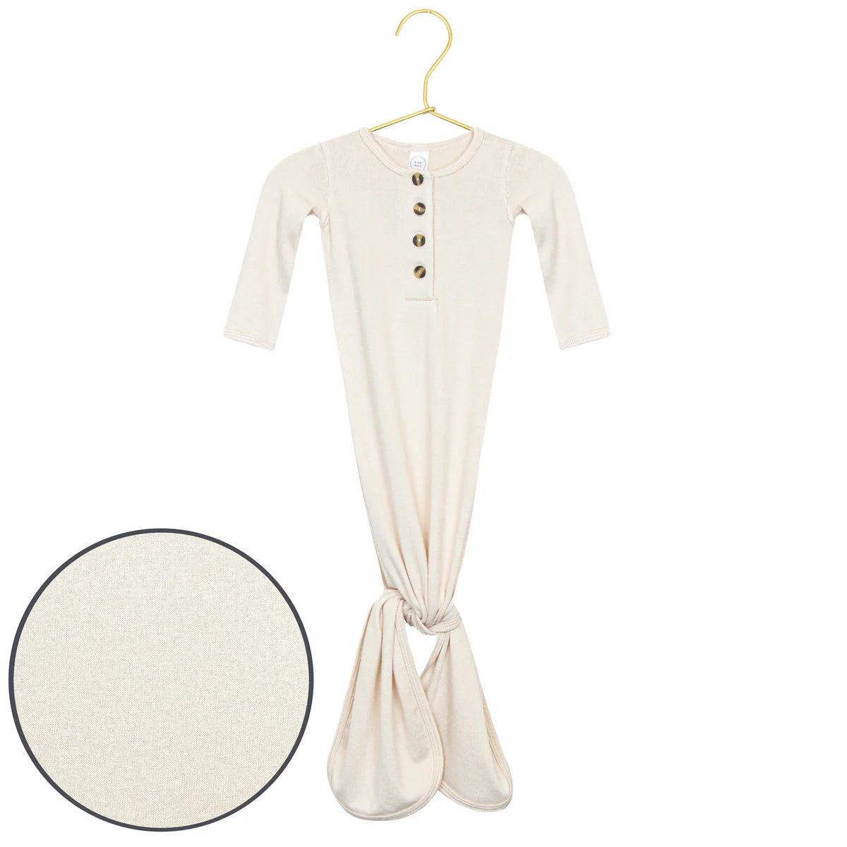 Lou Lou & Company Dakota Plush Knit Knotted Gown