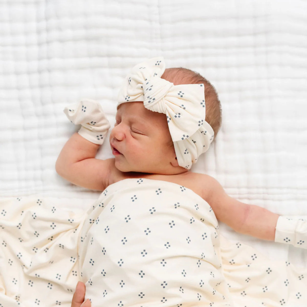 Model Wearing Lou Lou & Company Louie Headband