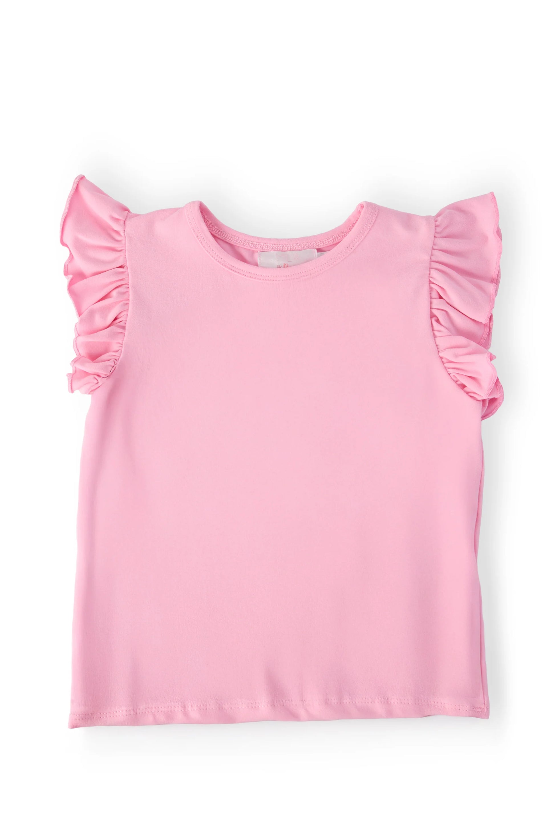 Mila & Rose Bubblegum Pink Ruffle Tee