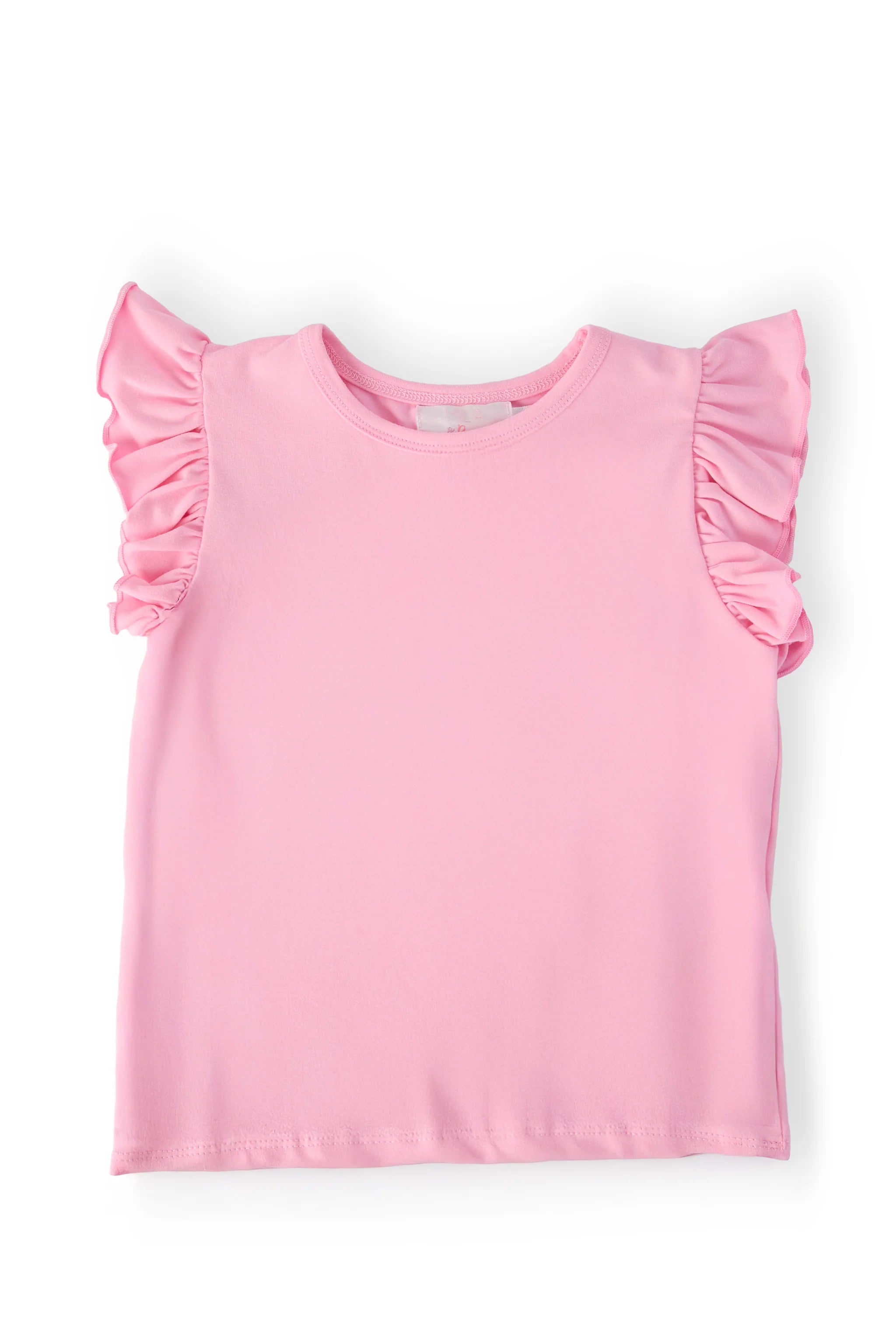 Mila & Rose Bubblegum Pink Ruffle Tee