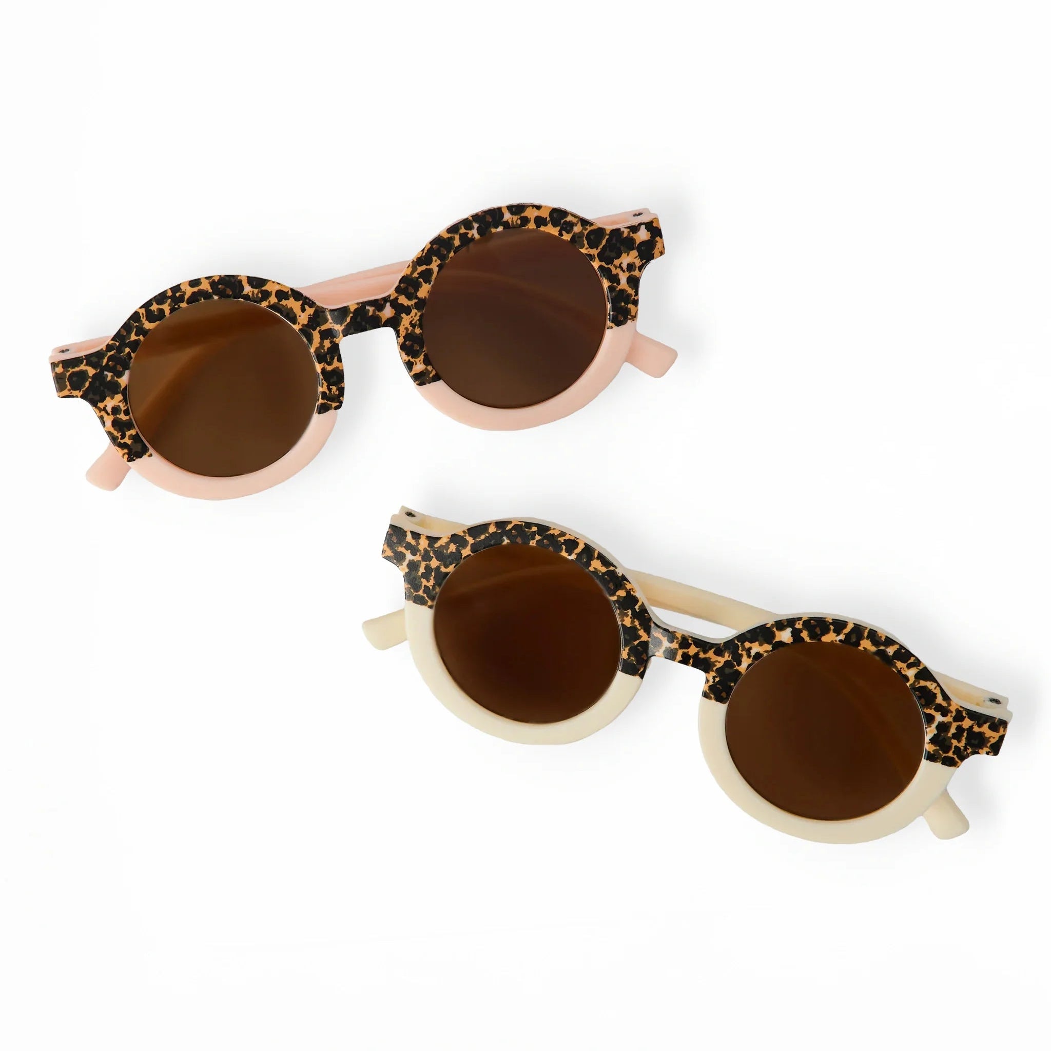 Mila & Rose Wild One Sunnies Cream & Peach 