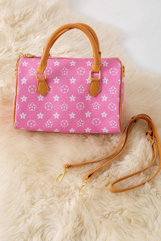 Kids Charm Online Bubble Pink Cylinder crossbody girls purse. BBG60013 S