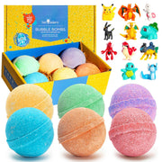 Two Sisters Spa Monster Bath Bombs Gift Set For Kids (6 Pack)