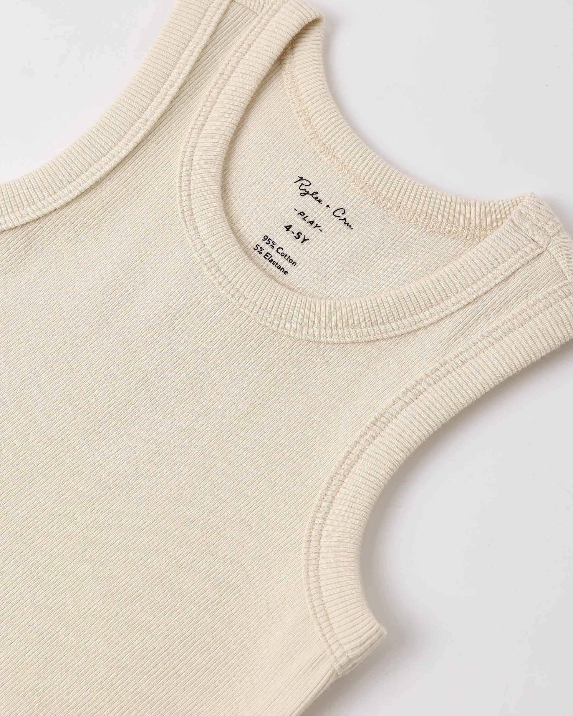 Rylee & Cru Ribbed Tank Set || Shell