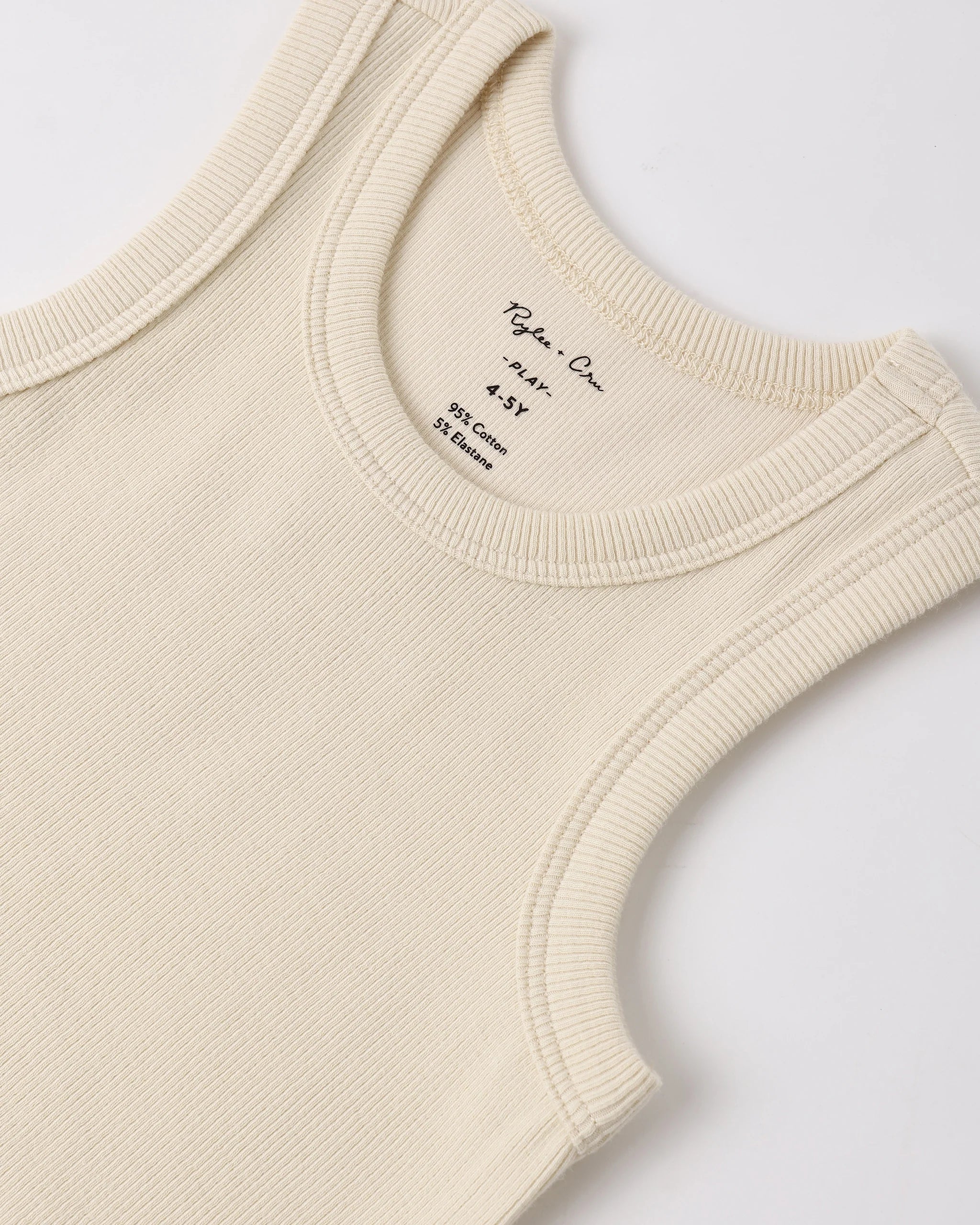 Rylee & Cru Ribbed Tank Set || Shell