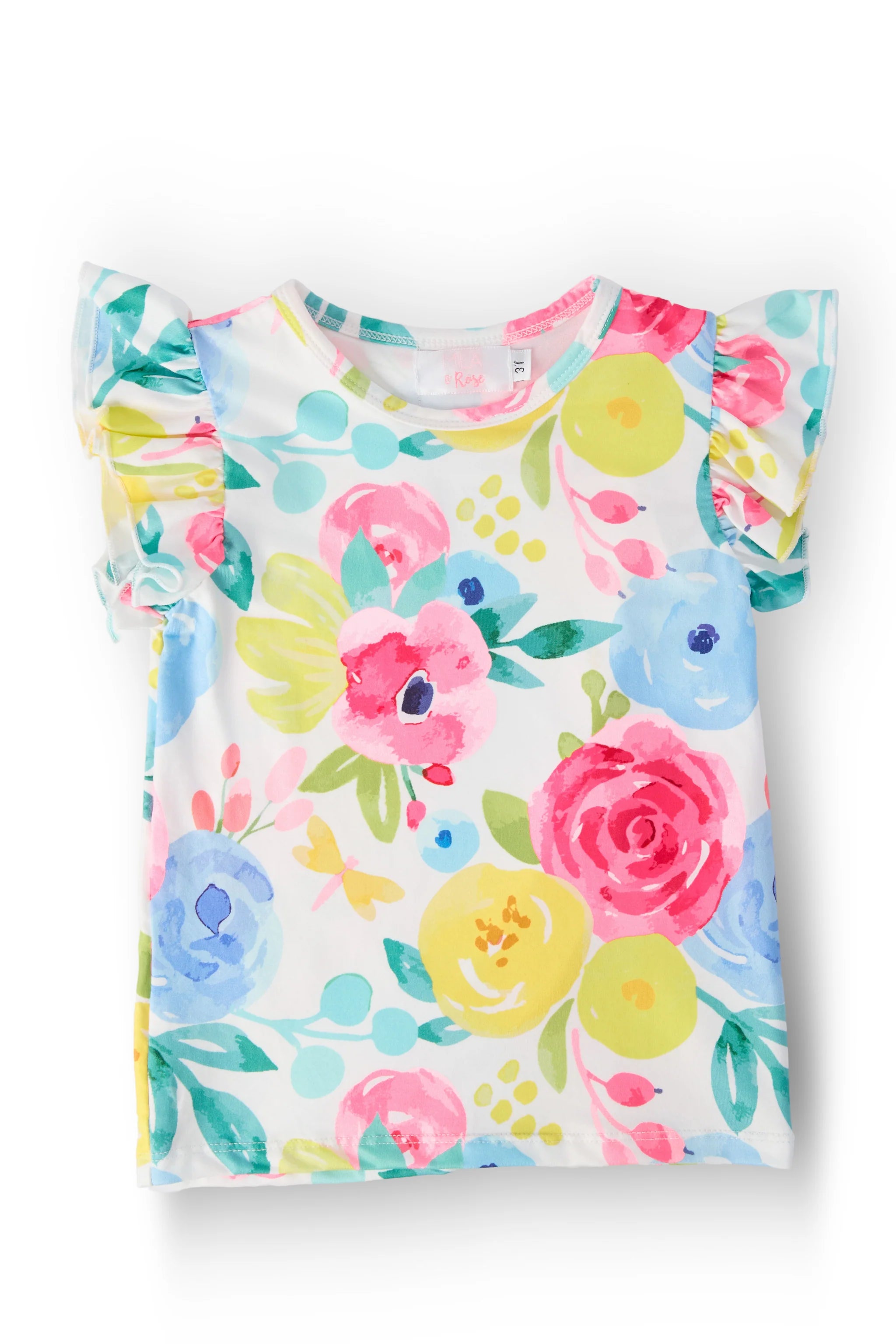 Mila & Rose ROSIE S/S RUFFLE TEE