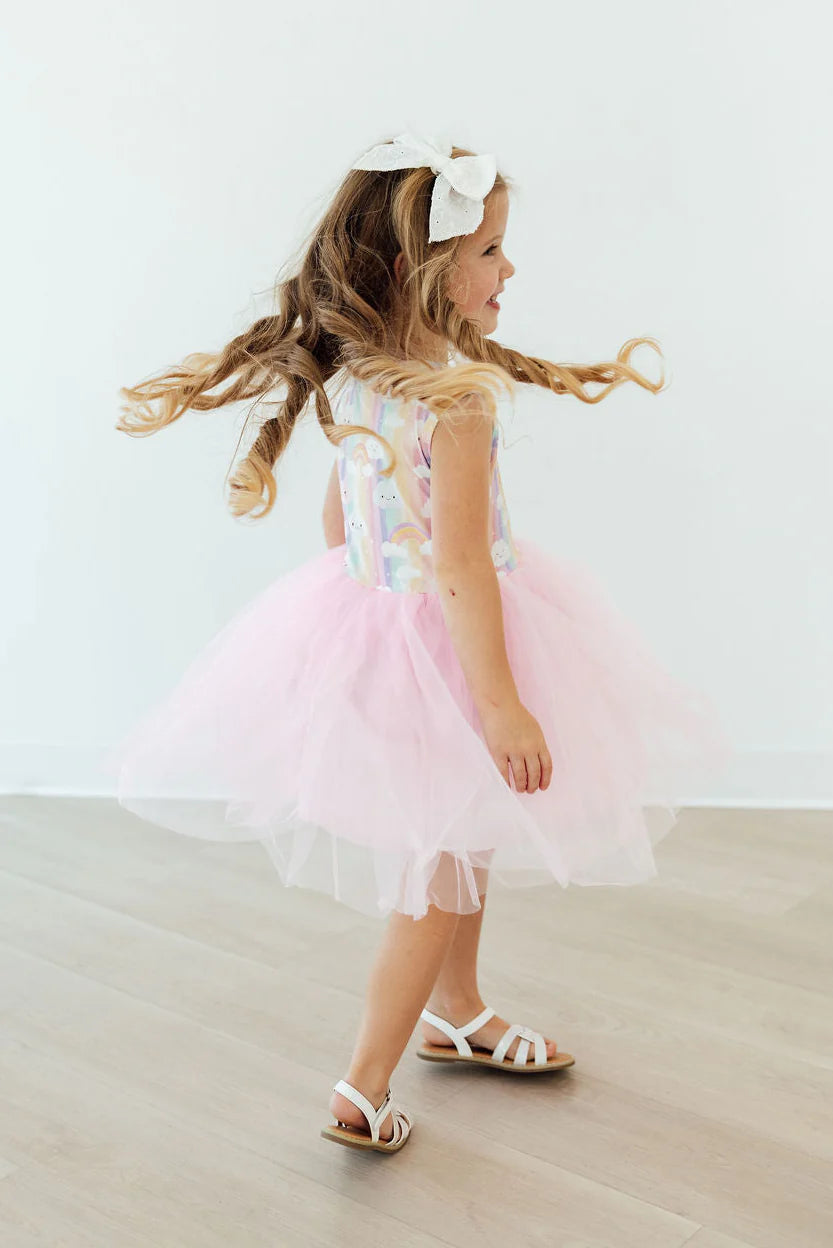 Mila & Rose Rainbow Skies Tank Tutu Dress