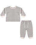 Cozy Set || Slate Stripe