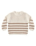Rex Sweater || Almond Stripe