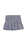 Yoke Pleated Skirt