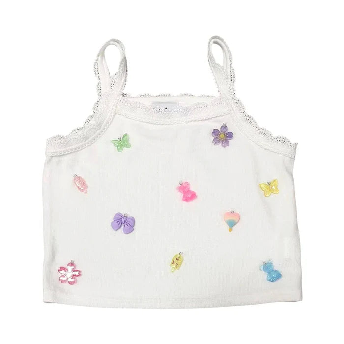 Lola And The Boys Cutie Charm Tank Top