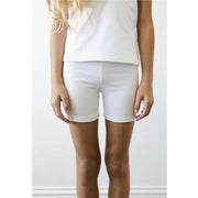 Mila & Rose White Twirl Shorts