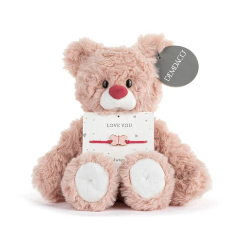 Love You Pink Bear - 6in