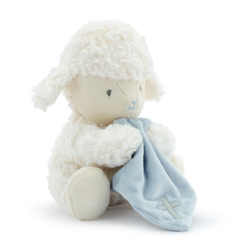 Jesus Loves Me Mechanical Lamb - Blue