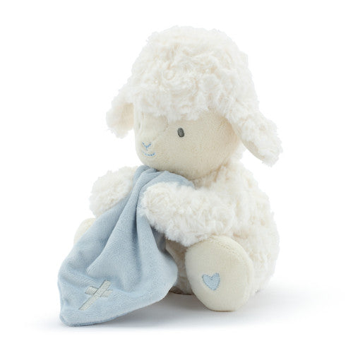 Jesus Loves Me Mechanical Lamb - Blue