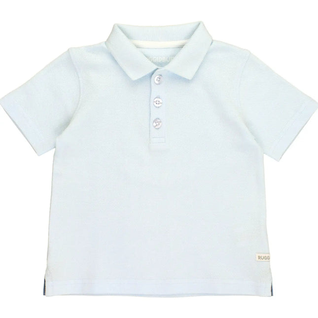 Light Blue Pique Polo