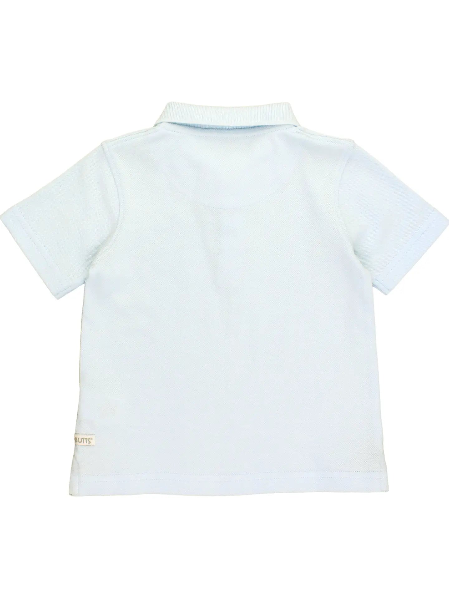 Light Blue Pique Polo