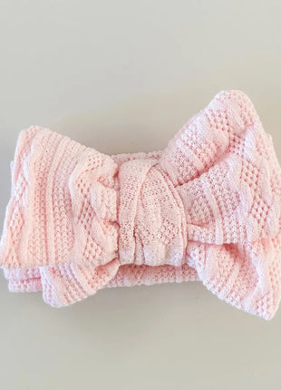 Oversized Knit Bow