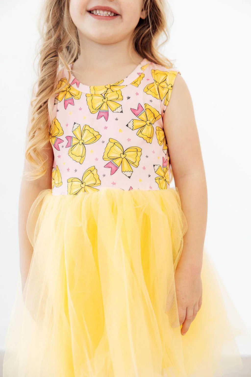 Model Wearing Mila & Rose Pencil Perfect Tank Tutu Dress