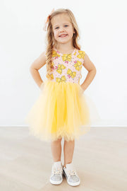 Model Wearing Mila & Rose Pencil Perfect Tank Tutu Dress