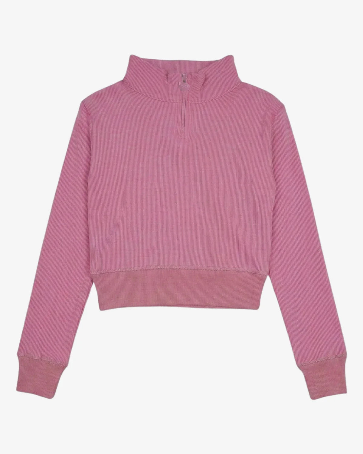 Appaman Vanna Half Zip Sweater - Dusty Pink