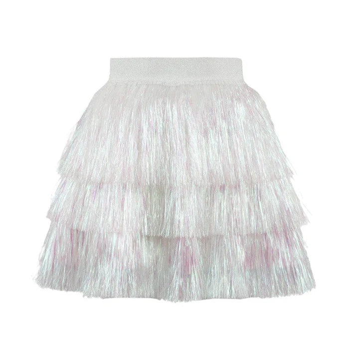 Snow Shimmer Tinsel Skirt
