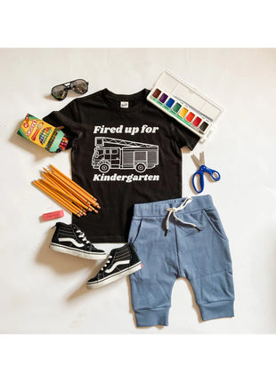 “Fired Up For Kindergarten” Tee