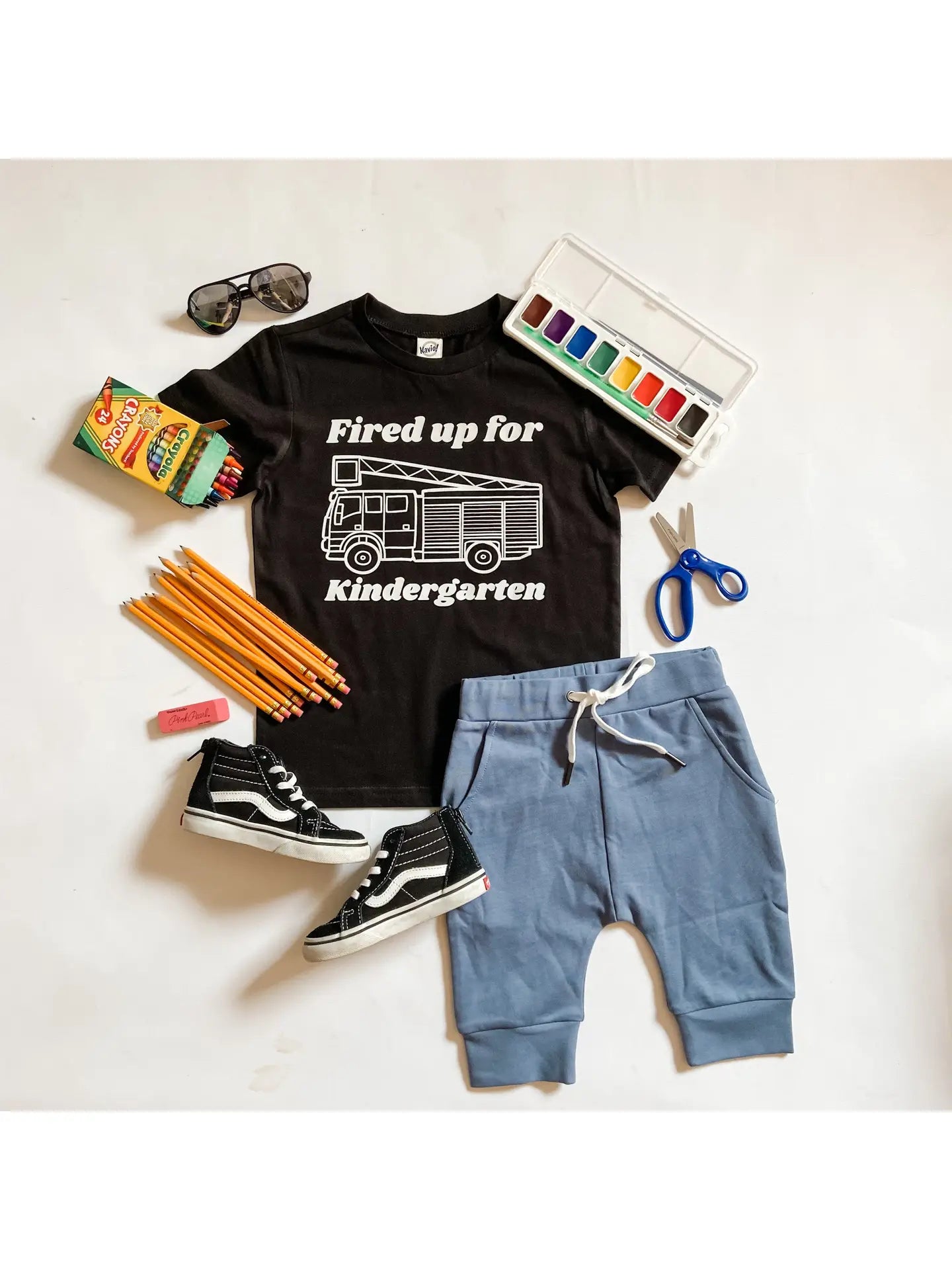 “Fired Up For Kindergarten” Tee