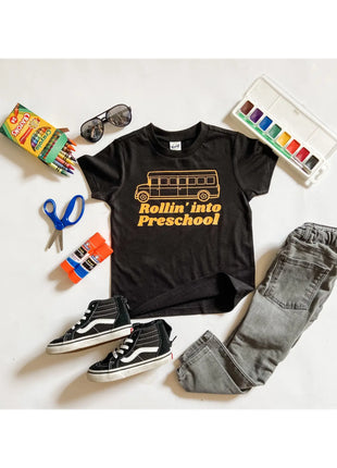 “Rollin’ Into Preschool” Tee