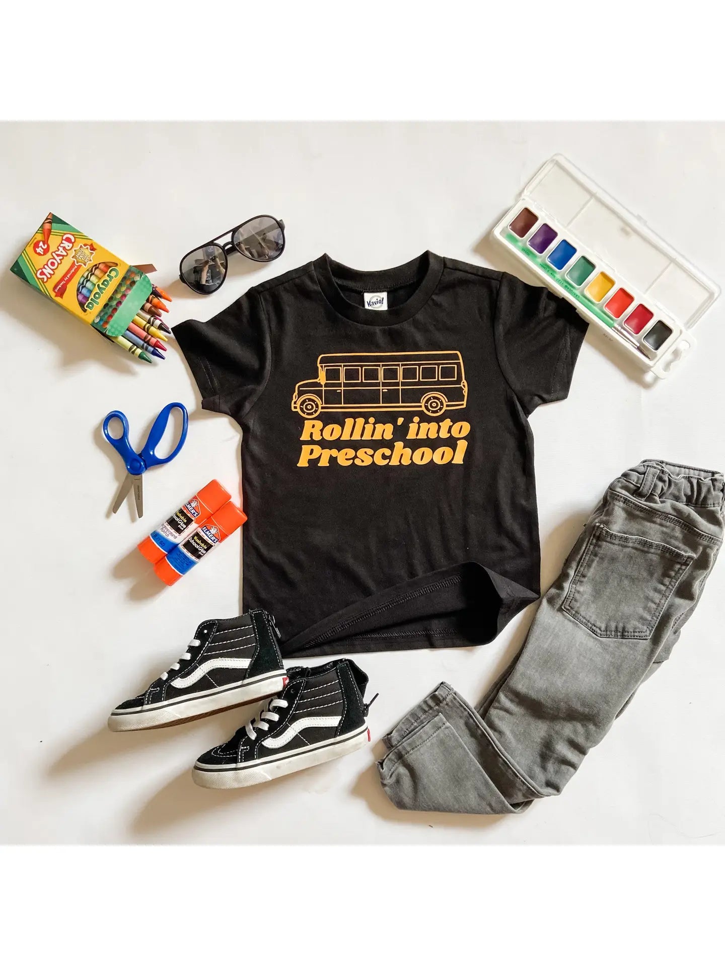 “Rollin’ Into Preschool” Tee