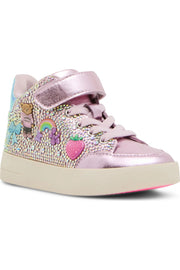 Steve Madden Toddler Girls' Tdelight High Top Sneaker